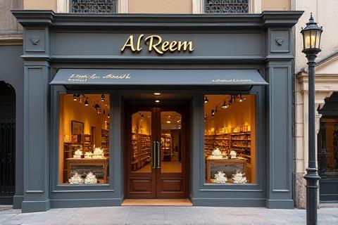 Exterior view of Al Reem Gifts & Confectionery store entrance
