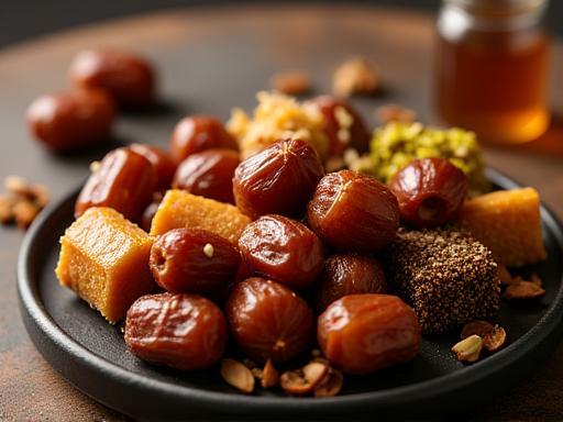 Bundle of premium dates and Arabic sweets